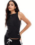 Calvin Klein Jeans Slim Milano Jersey Tank top in CK Black