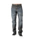 Джинсы мужские Level 7 Relaxed Straight Premium Jeans Vintage-like Whisker Ripped & Repaired