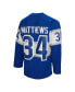 Men's Auston Matthews Blue Toronto Maple Leafs 2017 Blue Line Player Jersey