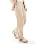 Vero Moda tailored mix and match wide leg trouser co-ord in cream