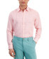 Men's Quincy Medallion-Print Linen Shirt, Created for Macy's