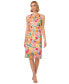 Women's Floral-Embroidered Column Dress