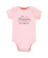 Baby Girls Cotton Bodysuits, Mommy My Bestie