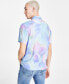 Men's Bernard Short Sleeve Button-Front Printed Shirt, Created for Macy's