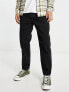 Only & Sons Avi tapered fit jeans in black wash