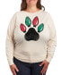 Plus Size Paw Lights Graphic Pullover T-shirt