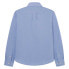 HACKETT Garment Dyed Pique long sleeve shirt