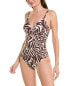 La Blanca Fierce Twist Keyhole Swimdress Women's 4