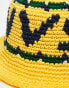 Aape By A Bathing Ape knitted bucket hat in yellow