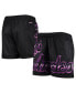 Women's Black Los Angeles Lakers Big Face 4.0 Mesh Shorts