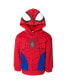 Boys Spider-Man Avengers Fleece Cosplay Pullover Hoodie and Jogger Pants Outfit Set to (2T - 18-20)