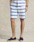 Men's Striped Athletic Shorts