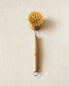 Wooden tableware brush