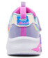 Toddler Girls S-Lights: Unicorn Chaser Light-Up Fastening Strap Casual Sneakers from Finish Line