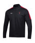 Men's Black Texas Tech Red Raiders Midlayer Half-Zip Jacket