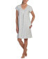 Women's Floral Lace-Trim Nightgown