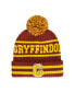 HARRY POTTER GRYFFINDOR COLLEGIATE POM CUFF BEANIE