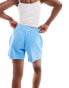 adidas Originals essentials jersey shorts in washed blue