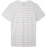 HACKETT Linen Stripe short sleeve T-shirt