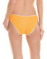 Becca By Rebecca Virtue Modern Edge Bikini Bottom Women's Orange Xs