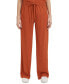 Women's Crinkle Drawstring Wide Leg Pant