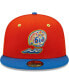 Men's Orange, Blue Calaveras de West Michigan Copa De La Diversion 59FIFTY Fitted Hat