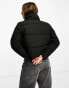 ONLY padded high neck jacket in black