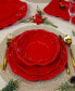 Perlette Red All Purpose Bowls, Set of 4