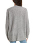 Hannah Rose Oversized Shaker Wool & Cashmere-Blend Cardigan Women's