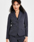 Women's Two-Button Pinstripe Blazer