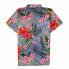 HAPPY BAY The flower power short sleeve shirt