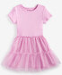 Toddler Girls Glitter Tulle Dress, Created for Macy's