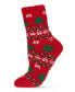 Women's Christmas Tree Cozy Sock & Legging Set