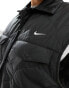 Nike quilted essential vest in black