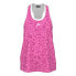 HEAD RACKET Print Vision / Vivid Pink sleeveless T-shirt