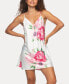 Женская пижама Jezebel Womens Adrienne Printed Satin Chemise