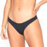 L Space 269060 Women's Sandy Solid Black Bikini Bottom Swimwear Size XL