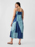 Indigo Patchwork Maxi Dress