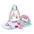 KIKKABOO Pink Rainbow Baby Gym