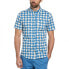 ORIGINAL PENGUIN Ev Twill Palm Tiles short sleeve shirt