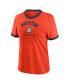 Women's Orange Houston Astros 2024 City Connect Ringer Tri-Blend T-Shirt