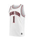 Men's Number 1 White Texas Tech Red Raiders Replica Basketball Jersey