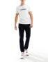 DTT slim fit cord trousers in dark navy