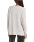 Eileen Fisher Button Front Cashmere-Blend Cardigan Women's White S