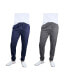 Брюки мужские Galaxy By Harvic Basic Stretch Twill Joggers, Pack of 2