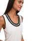 Karl Lagerfeld Women's Scoop-Neck Sleeveless Knit Top