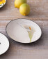 Colorwave Floral Set of 4 Appetizer Plates