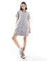 JJXX denim dress in grey wash