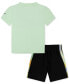 Toddler Boys Hazy Rays Graphic T-Shirt & Mesh Shorts, 2 Piece Set