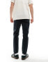 ASOS DESIGN tapered fit jeans in dark wash with green tint - DGREEN